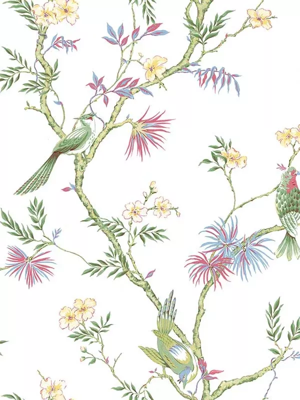 Galerie G78490 Classic Bird Trail Fresh Colours Wallpaper