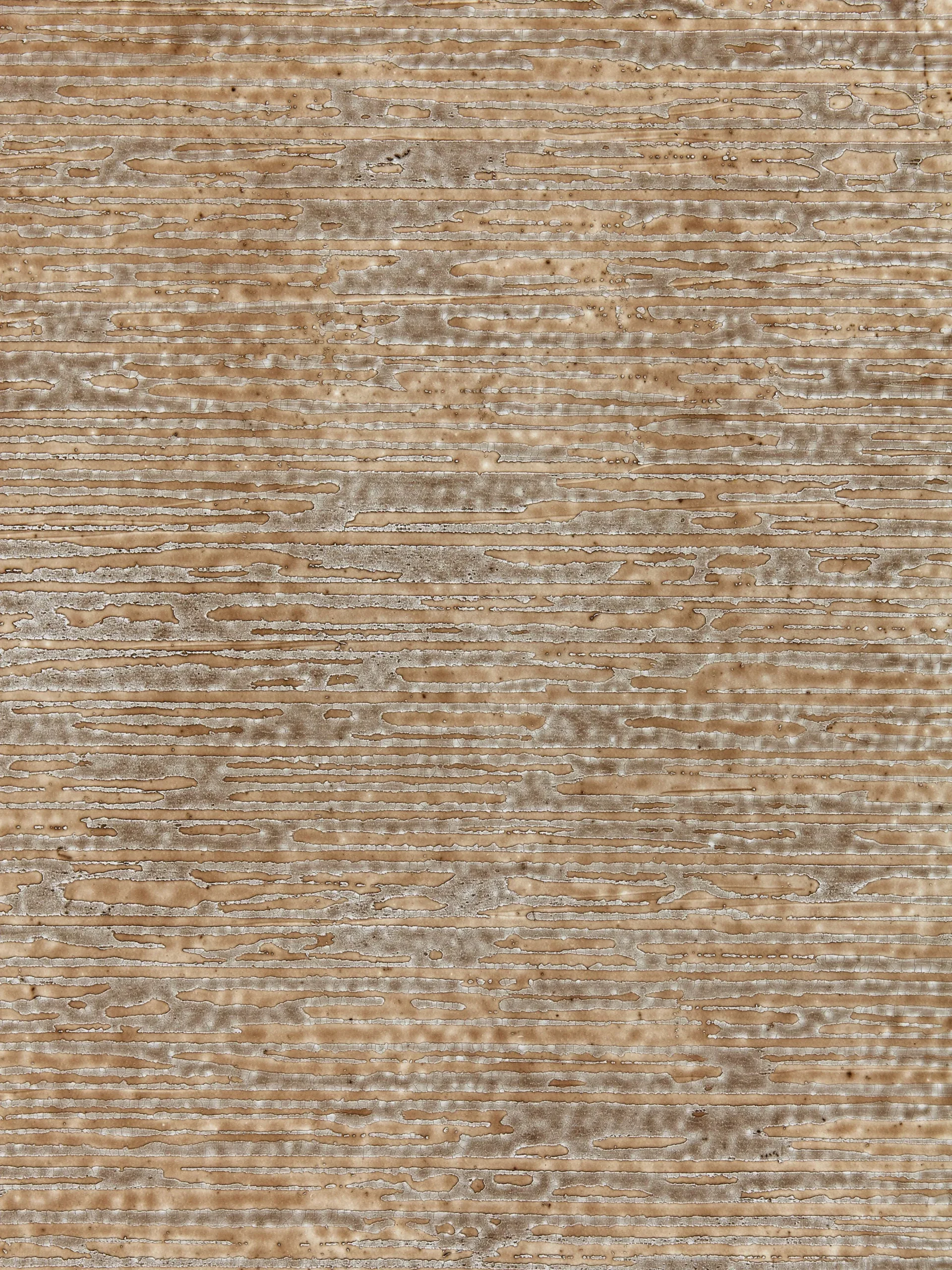 Scalamandre SC 0004WP88366 Canyon Taupe and Silver Wallpaper