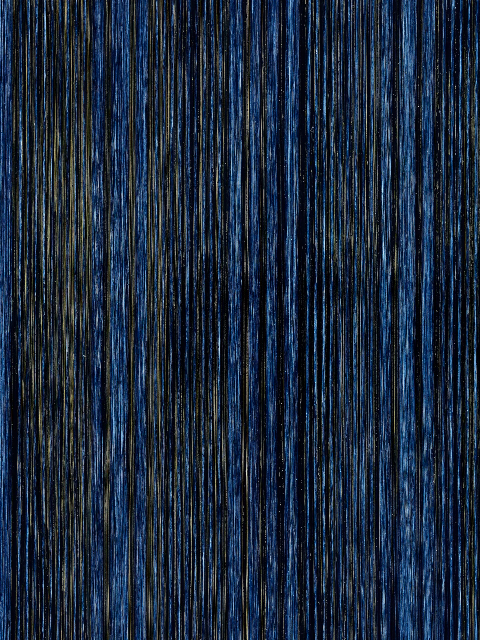 Scalamandre SC 0005WP88367 Pacific Stripe Indigo Wallpaper
