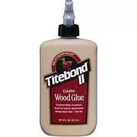Titebond II 3703 Wood Glue, Brown, 8 oz Bottle