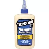 Titebond II 5003 Wood Glue, Yellow, 8 oz Bottle